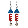4th of July Firework Earrings #1801