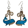 Whale Earrings  #1809