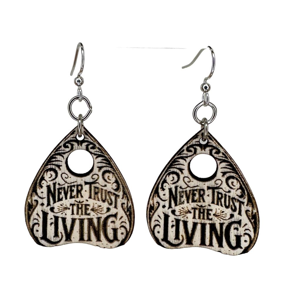 Ouija Planchette Earrings #1811