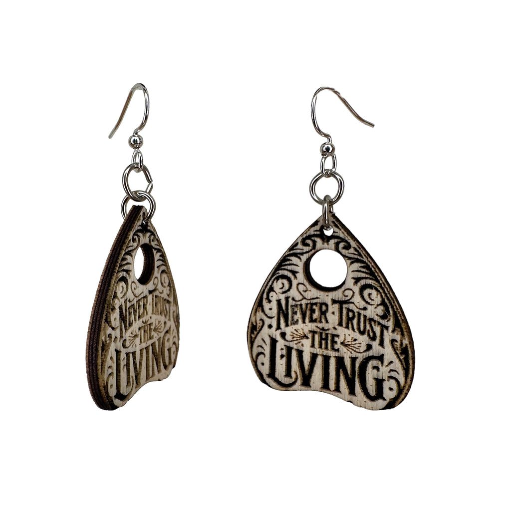 Ouija Planchette Earrings #1811