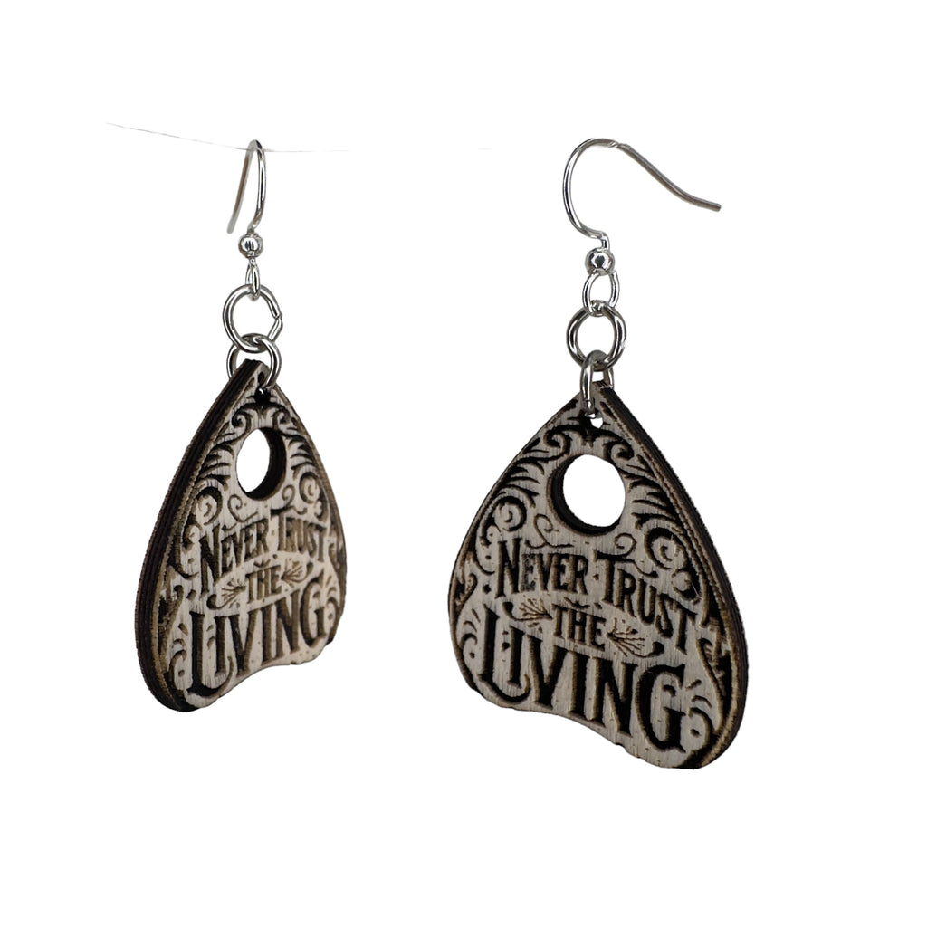 Ouija Planchette Earrings #1811