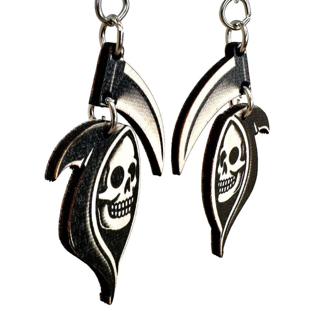 Grim Reaper Earrings #1820