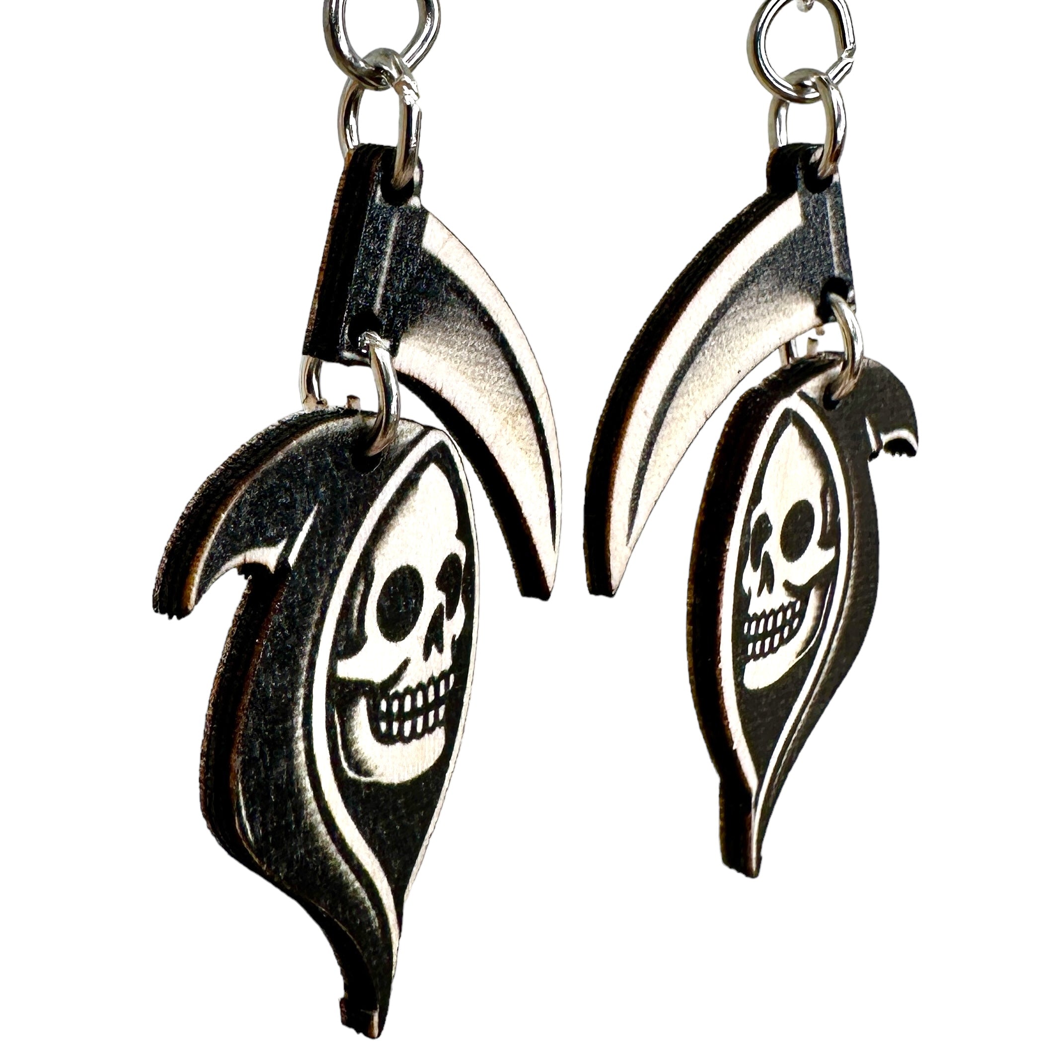 Grim Reaper Earrings #1820