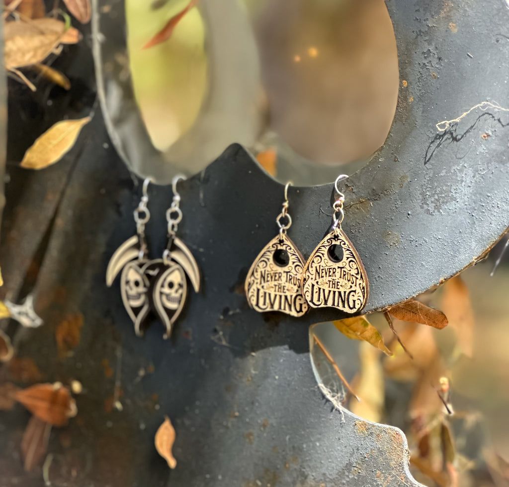 Grim Reaper Earrings #1820