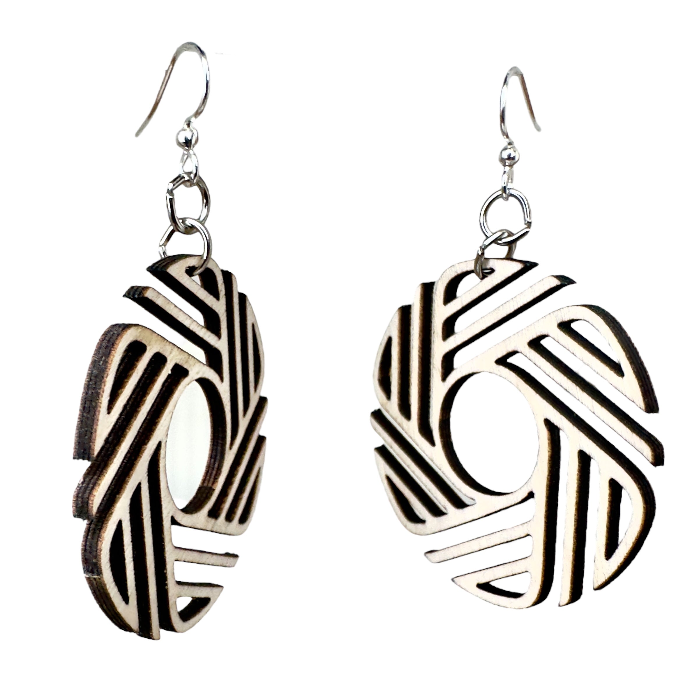 Soccer Ball Design Earrings #1822