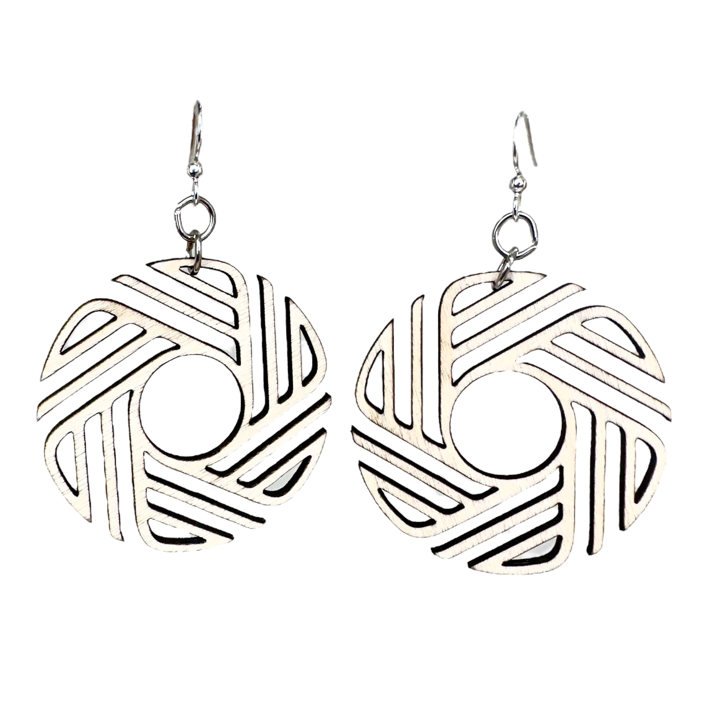Soccer Ball Design Earrings #1822