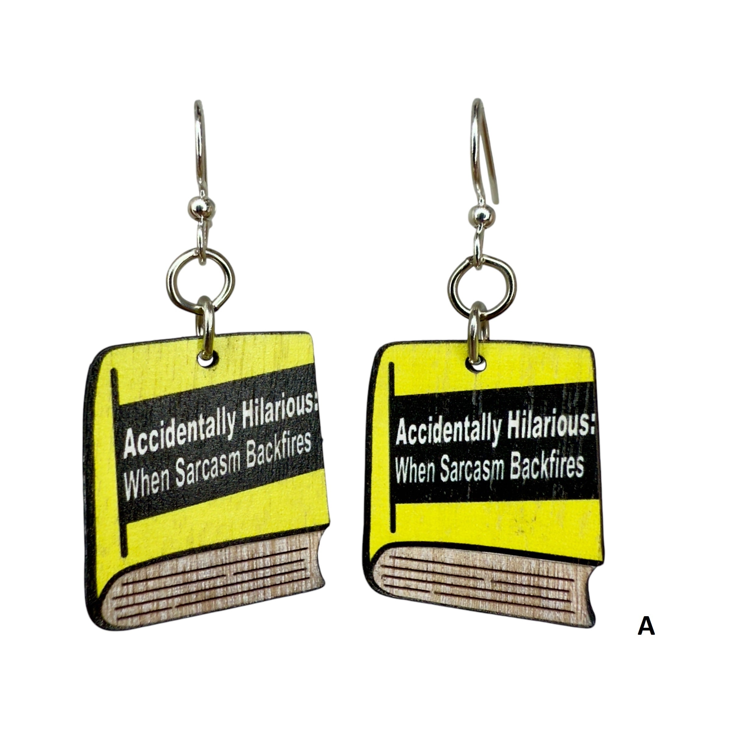 Introvert’s Little Book Club (Earring Edition) #1845