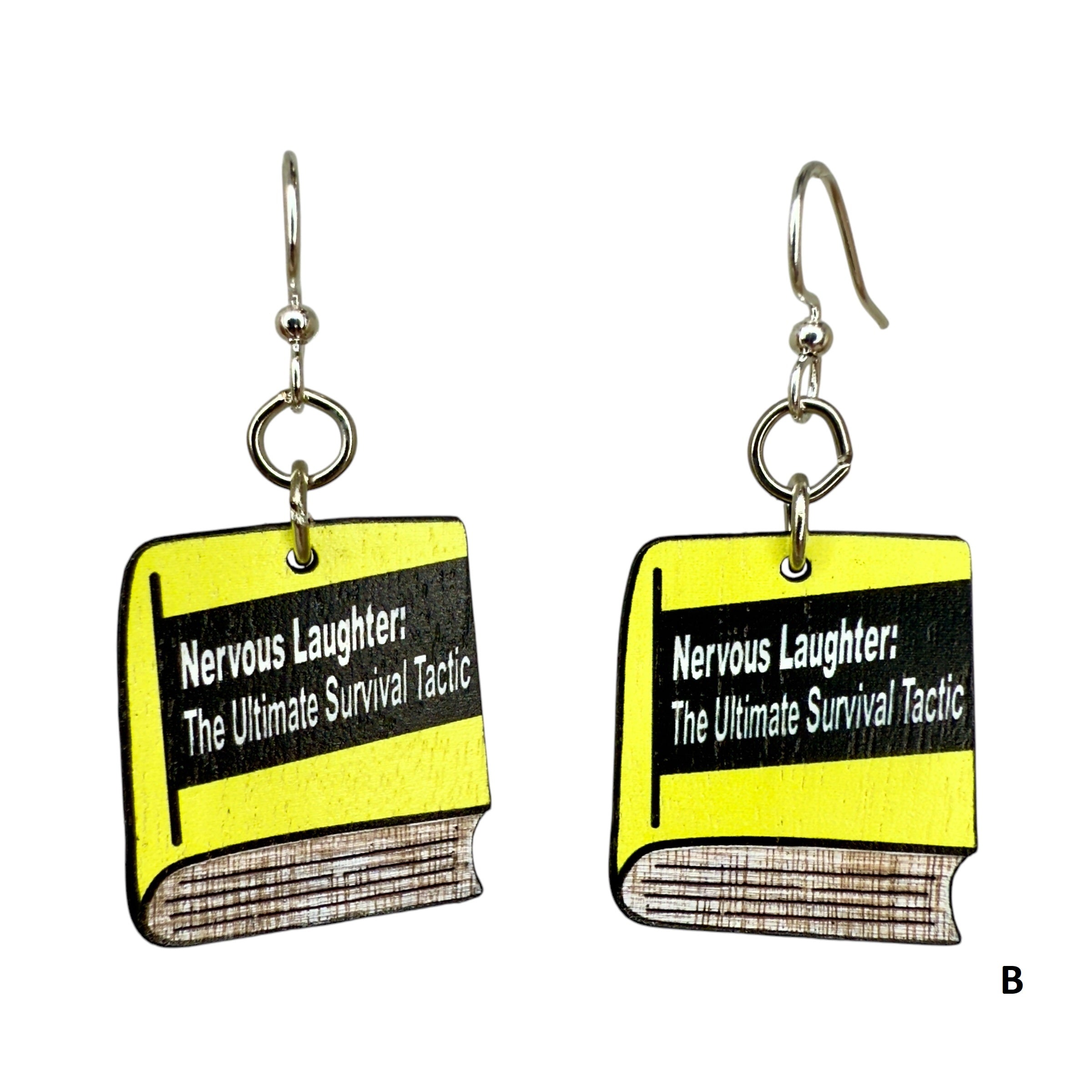 Introvert’s Little Book Club (Earring Edition) #1845