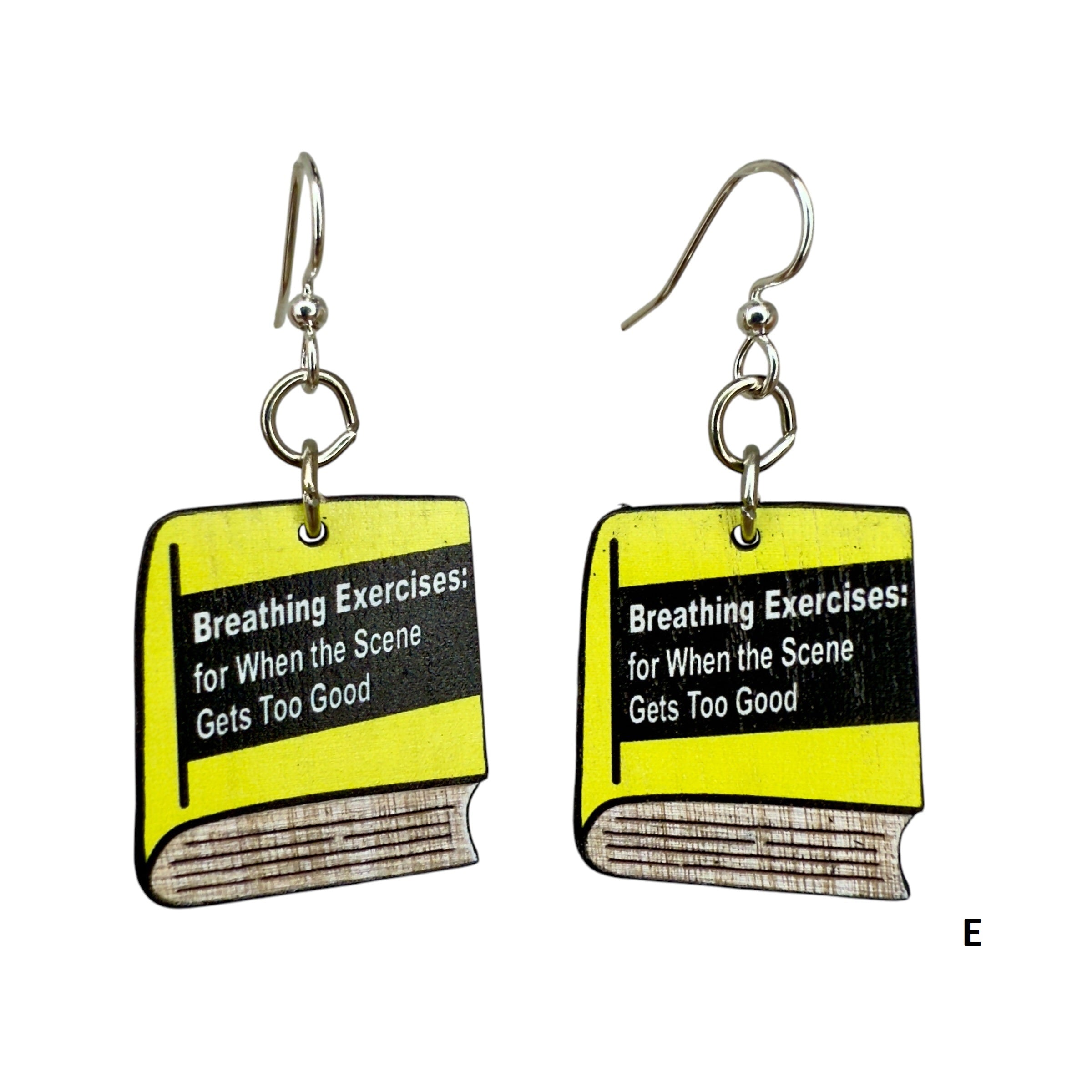Introvert’s Little Book Club (Earring Edition) #1845