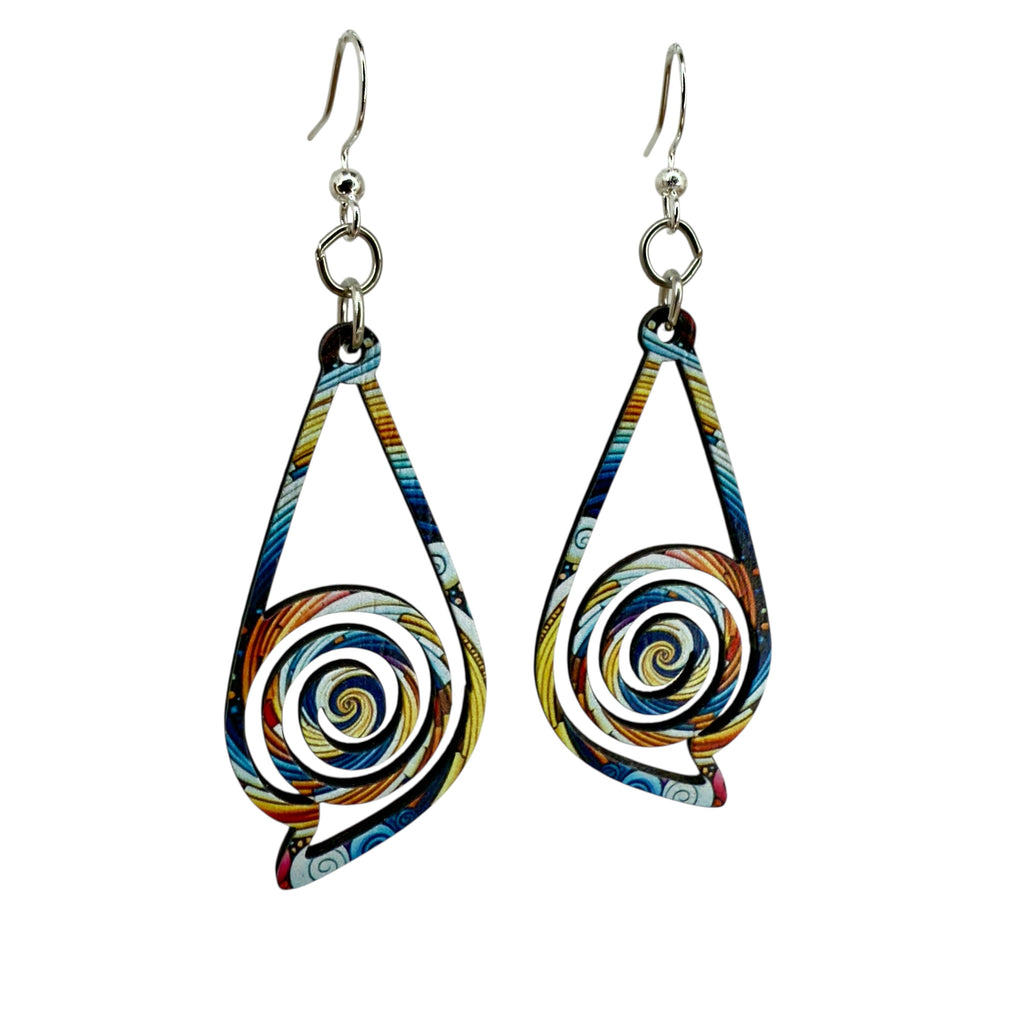 Lincoln’s Spiral Drop Earrings #1847