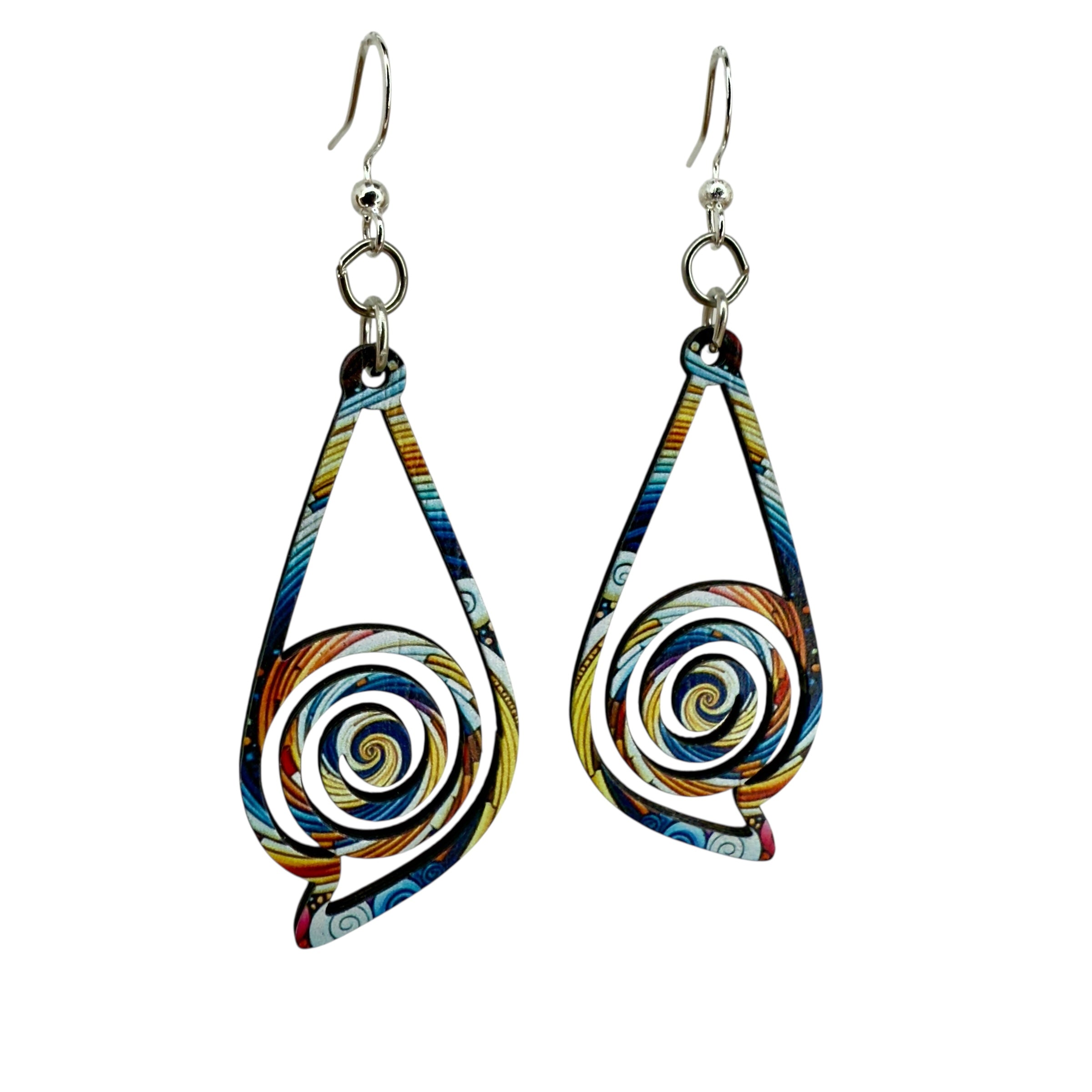 Lincoln’s Spiral Drop Earrings #1847