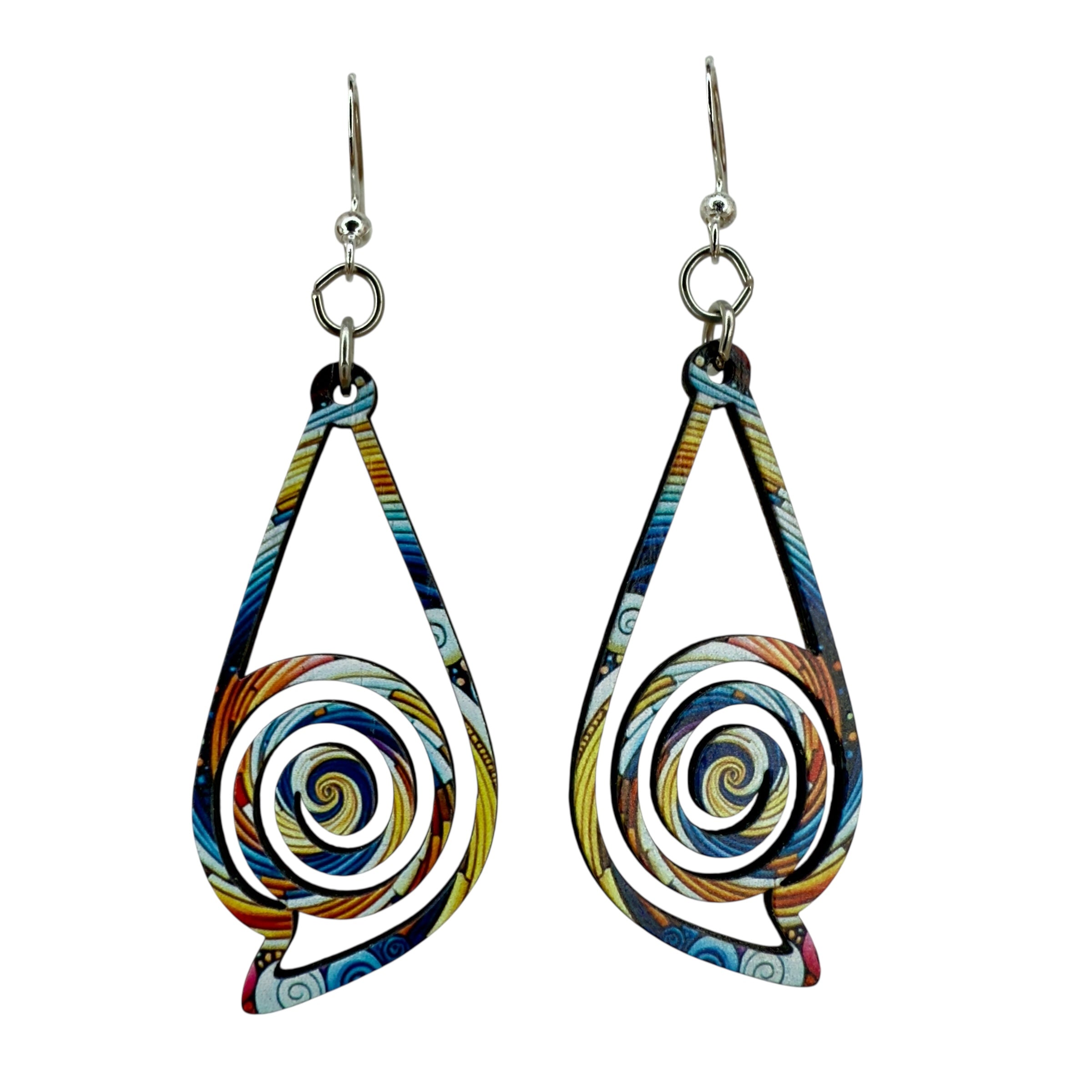 Lincoln’s Spiral Drop Earrings #1847