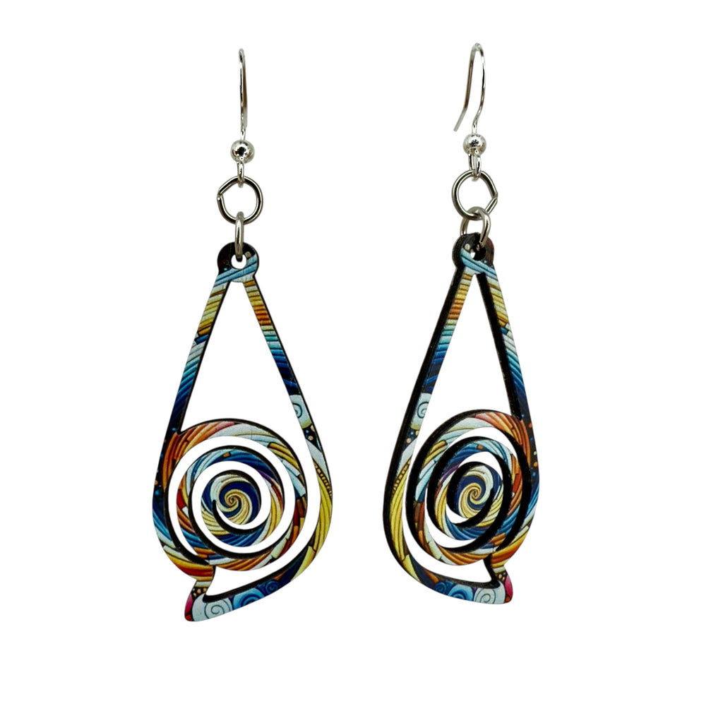 Lincoln’s Spiral Drop Earrings #1847