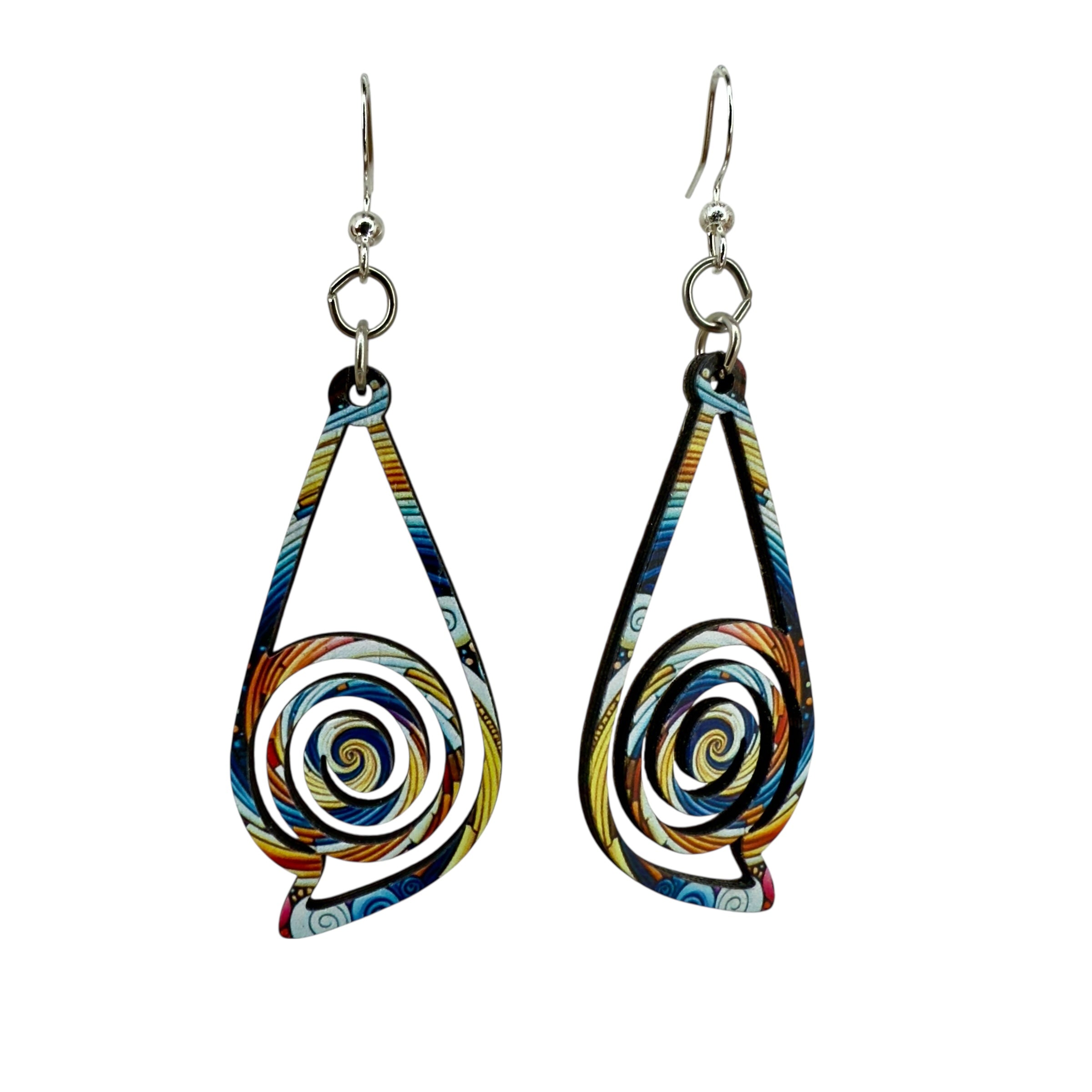 Lincoln’s Spiral Drop Earrings #1847