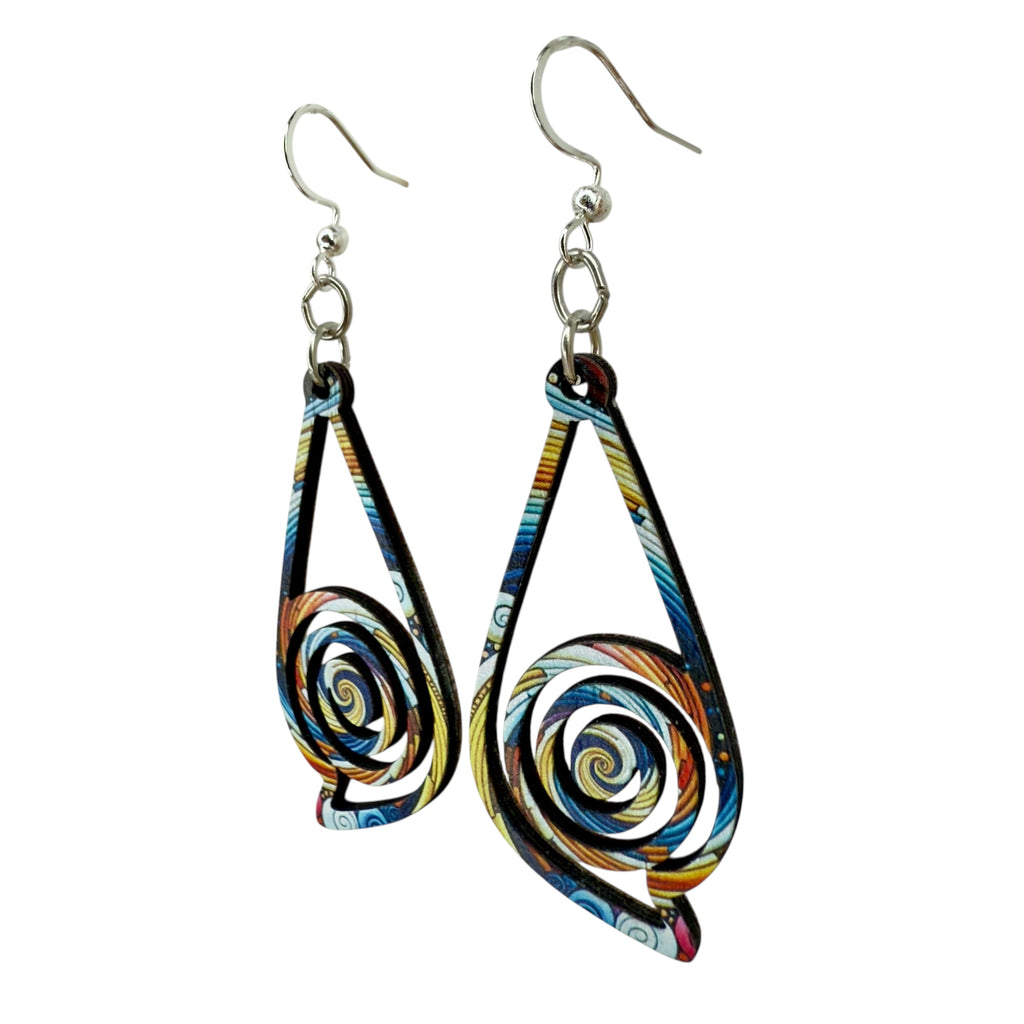 Lincoln’s Spiral Drop Earrings #1847