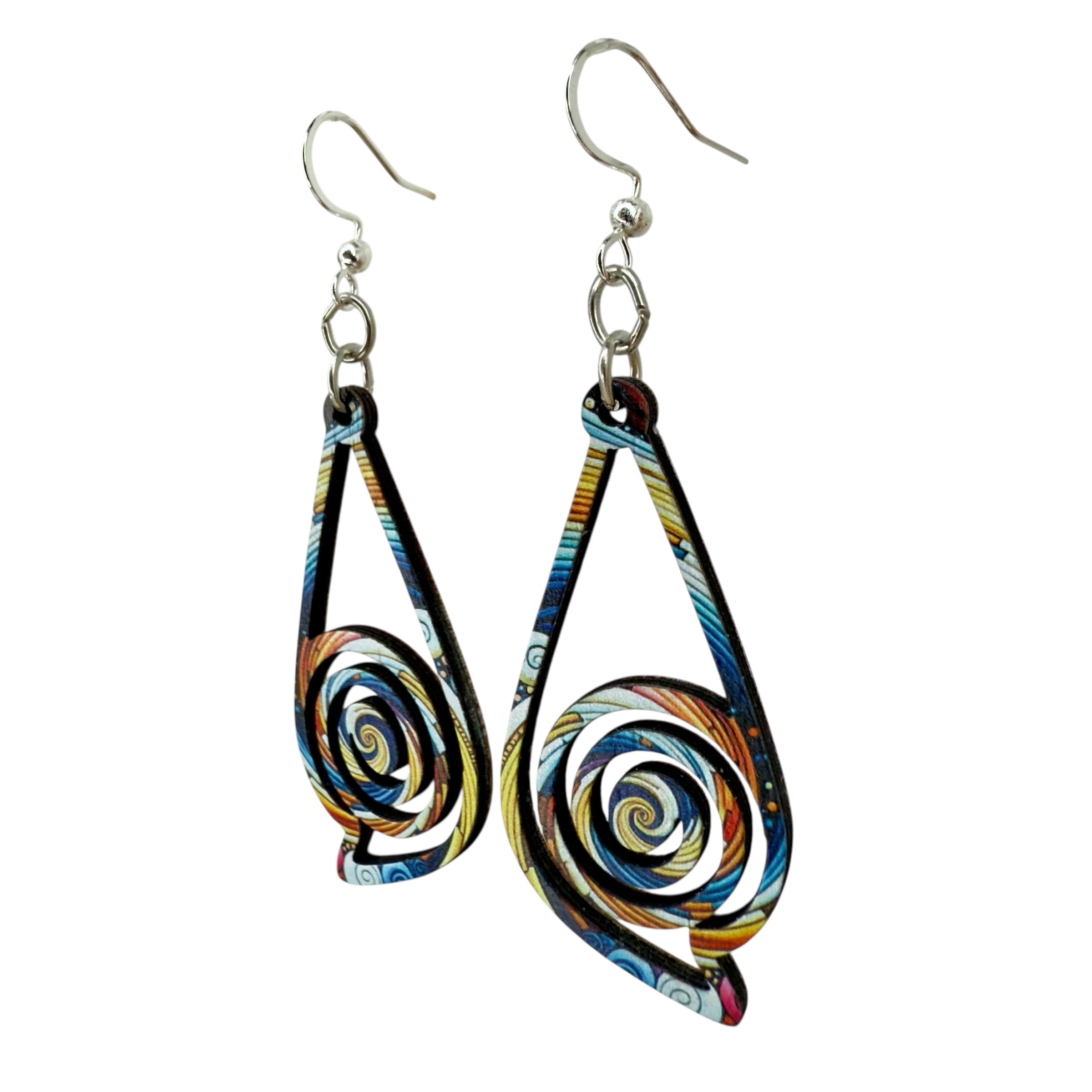 Lincoln’s Spiral Drop Earrings #1847