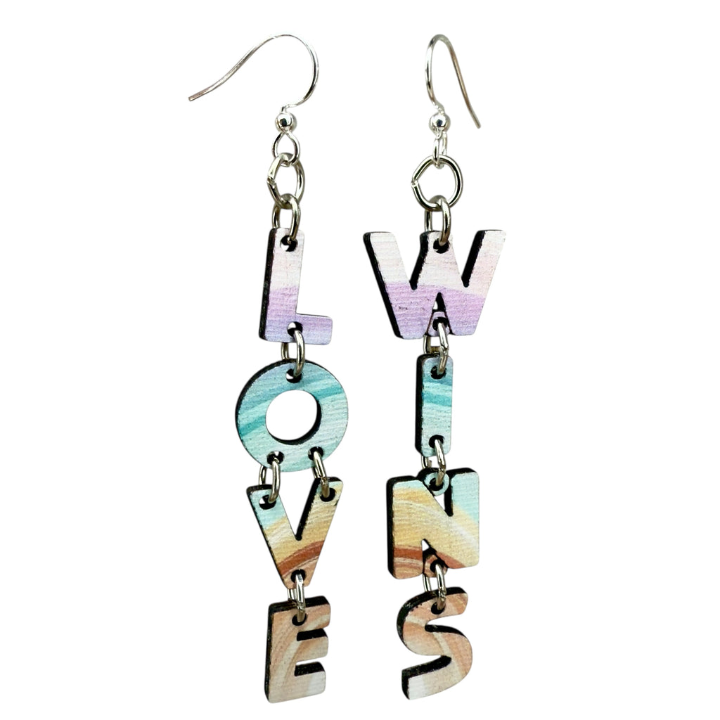 Love Wins Earrings #1852