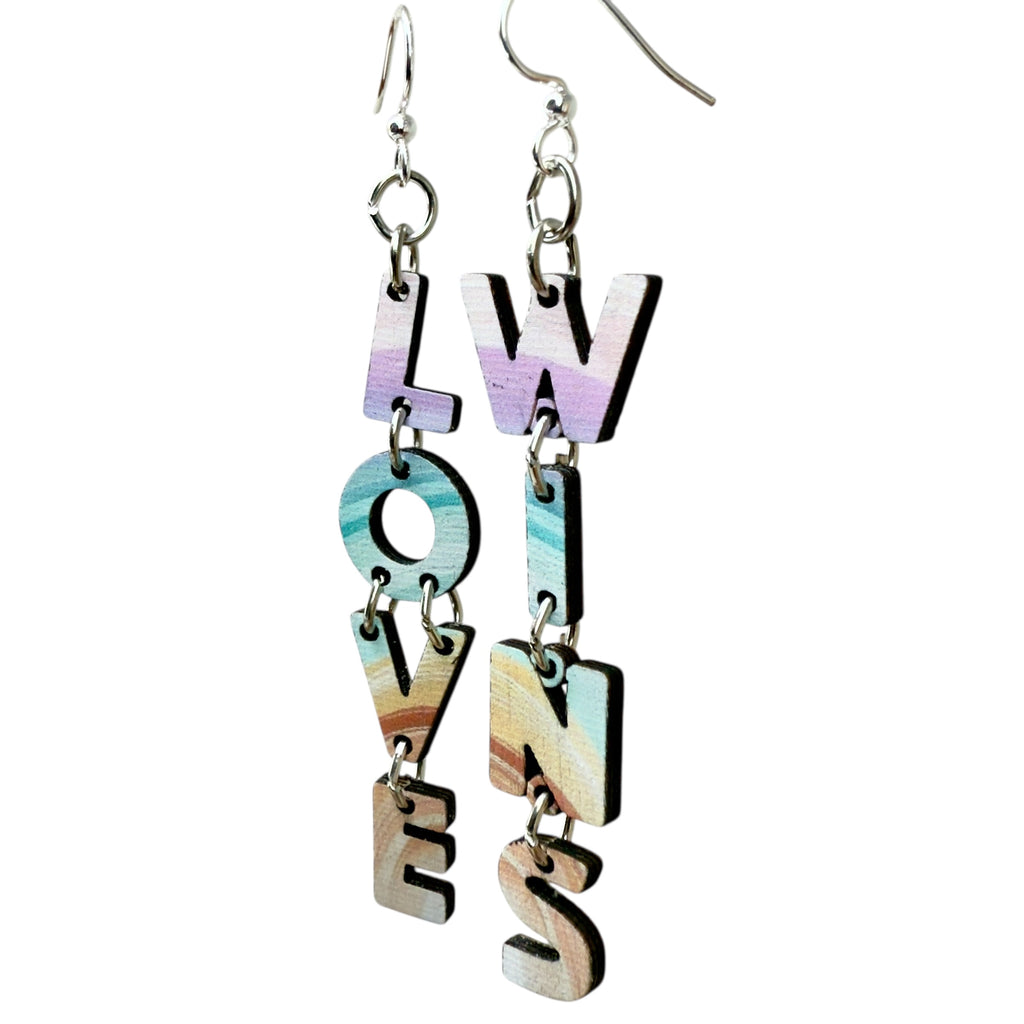 Love Wins Earrings #1852