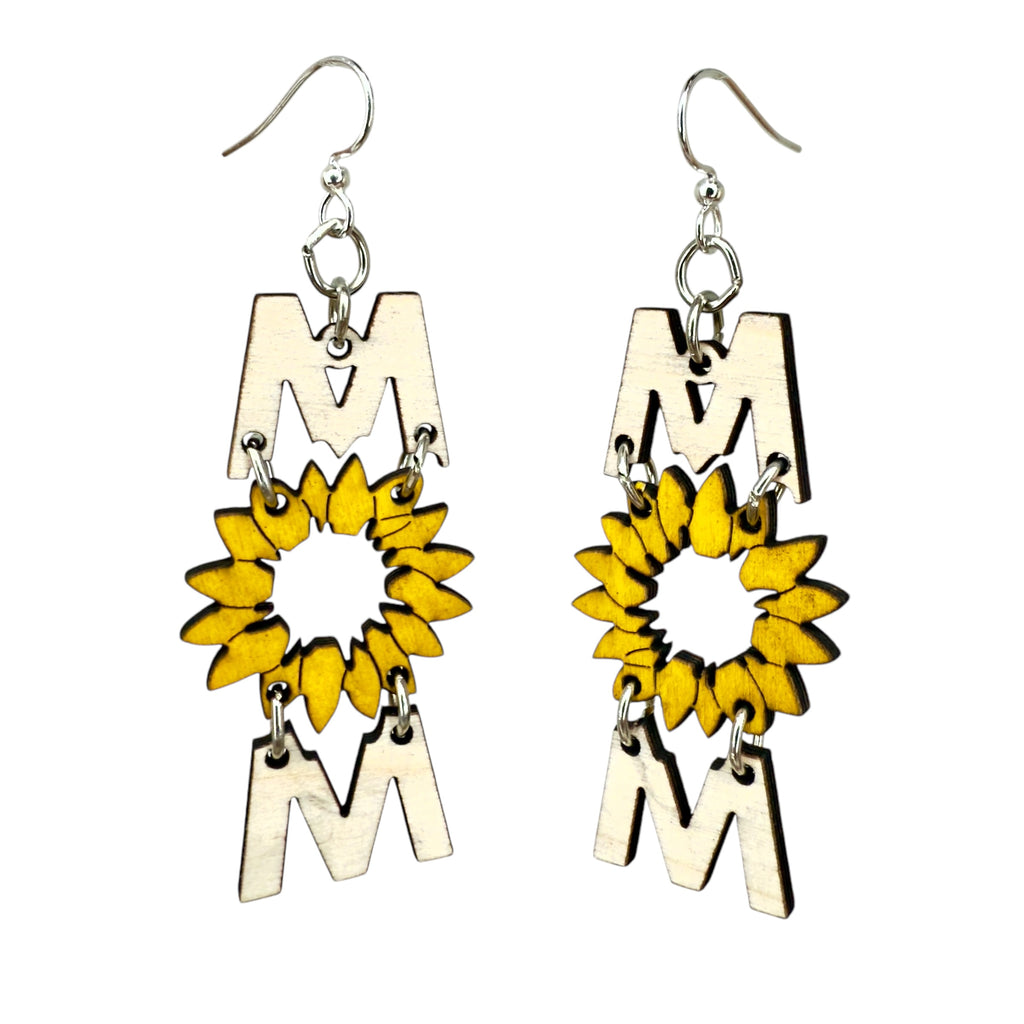 Sunflower Mom Earrings #1853