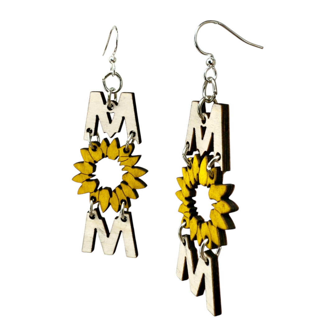 Sunflower Mom Earrings #1853