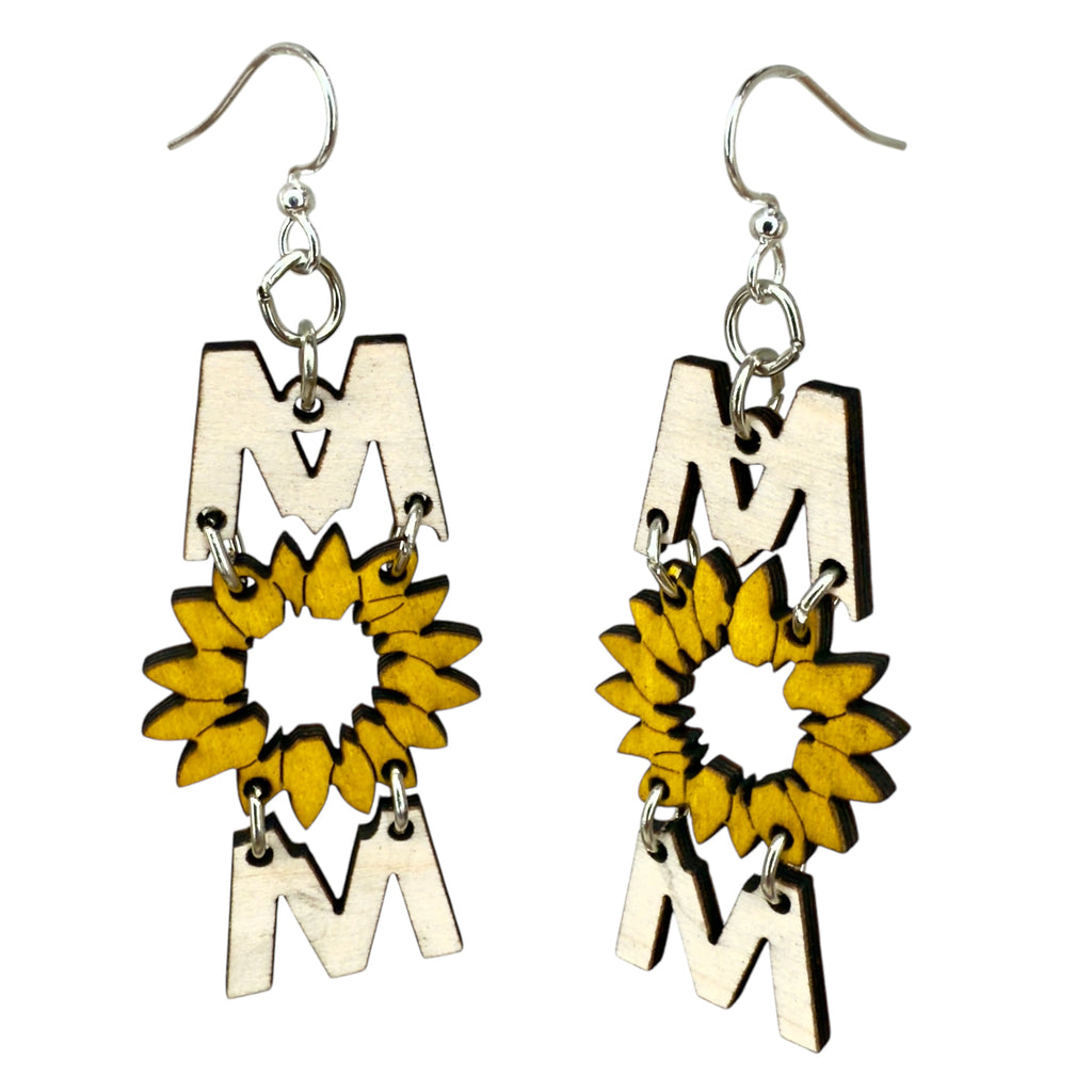 Sunflower Mom Earrings #1853