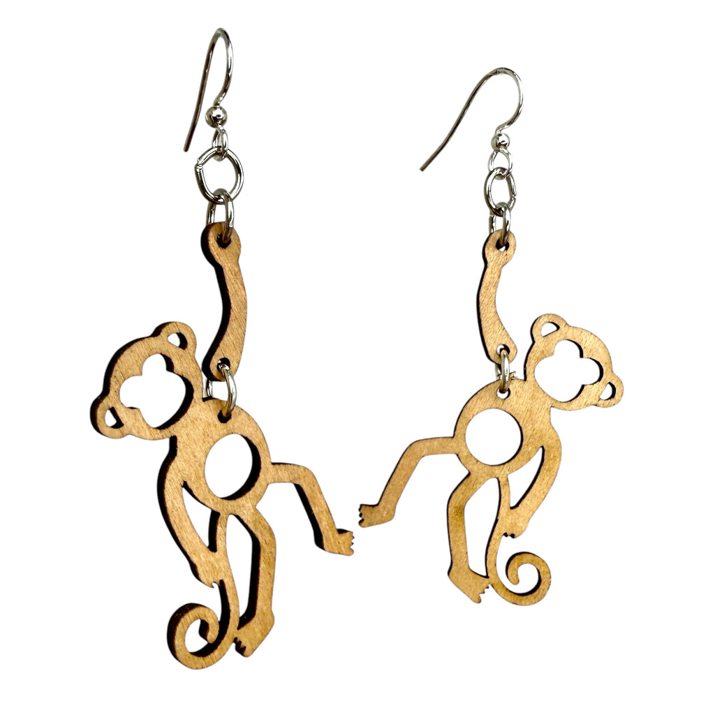 Hanging Monkey Earrings #1854