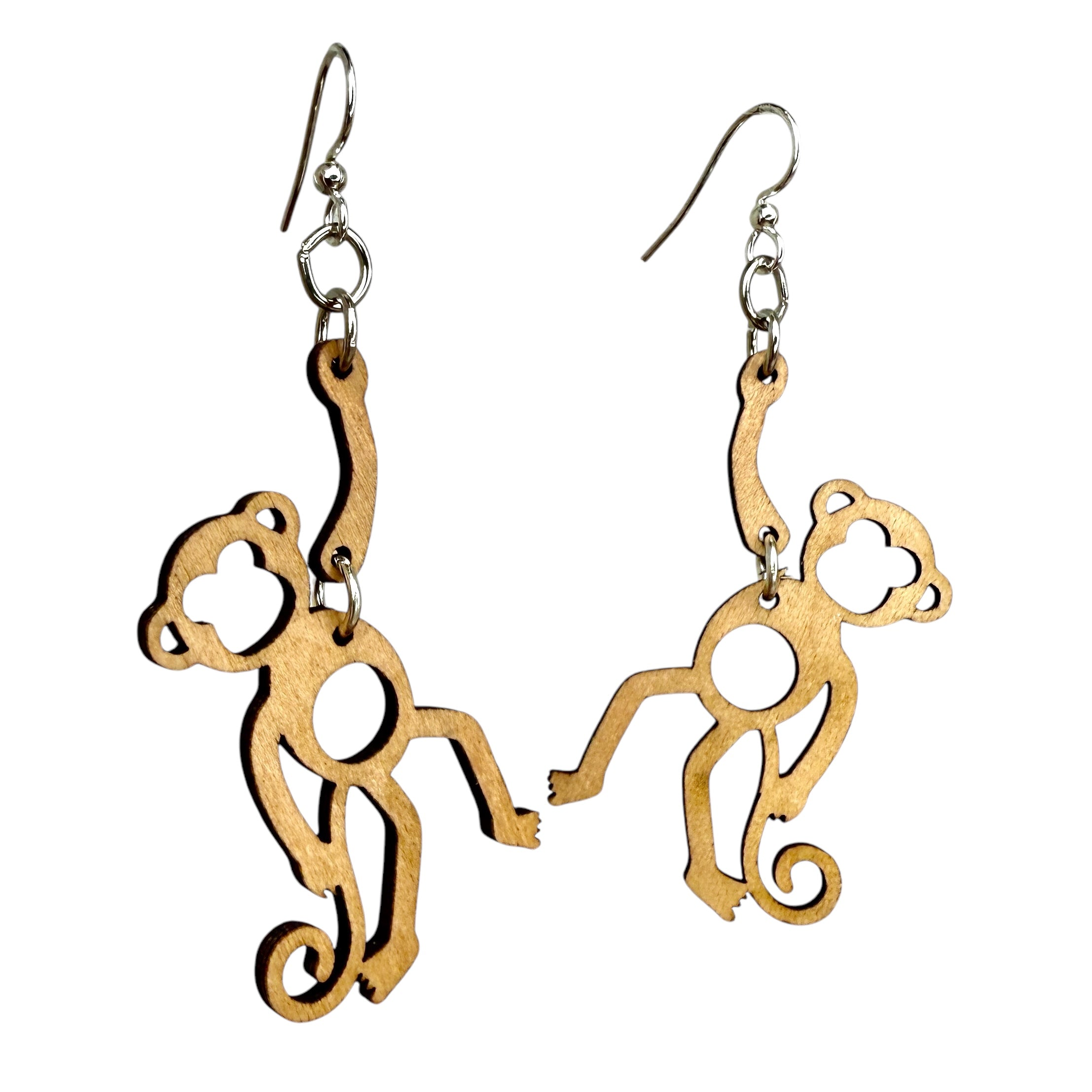 Hanging Monkey Earrings #1854