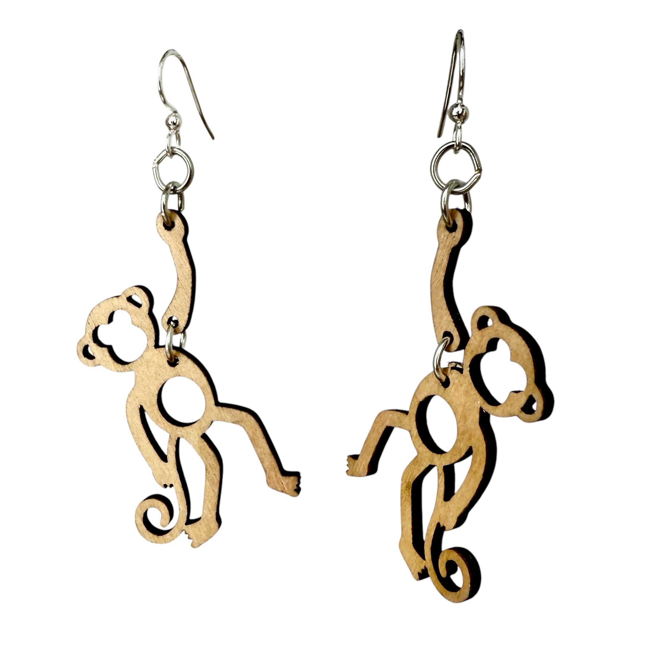 Hanging Monkey Earrings #1854