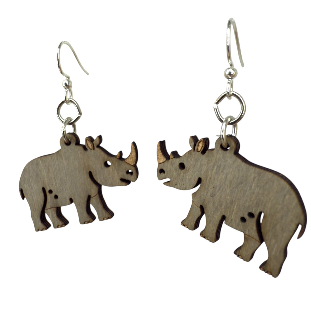 Rhino Earrings #1859