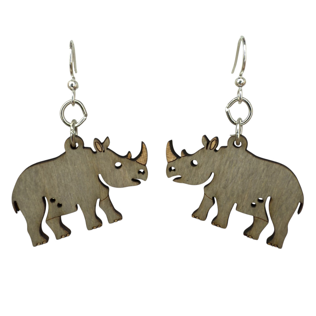 Rhino Earrings #1859