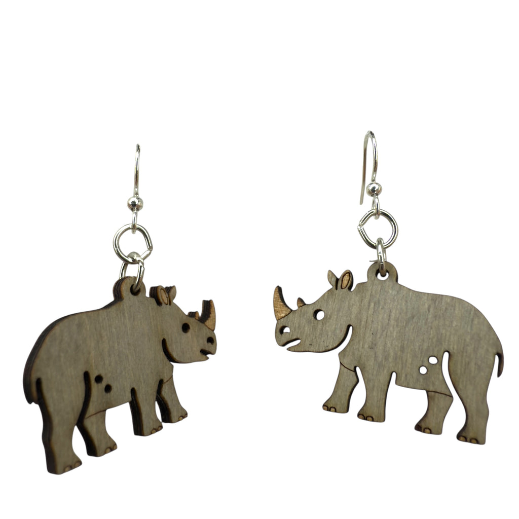 Rhino Earrings #1859