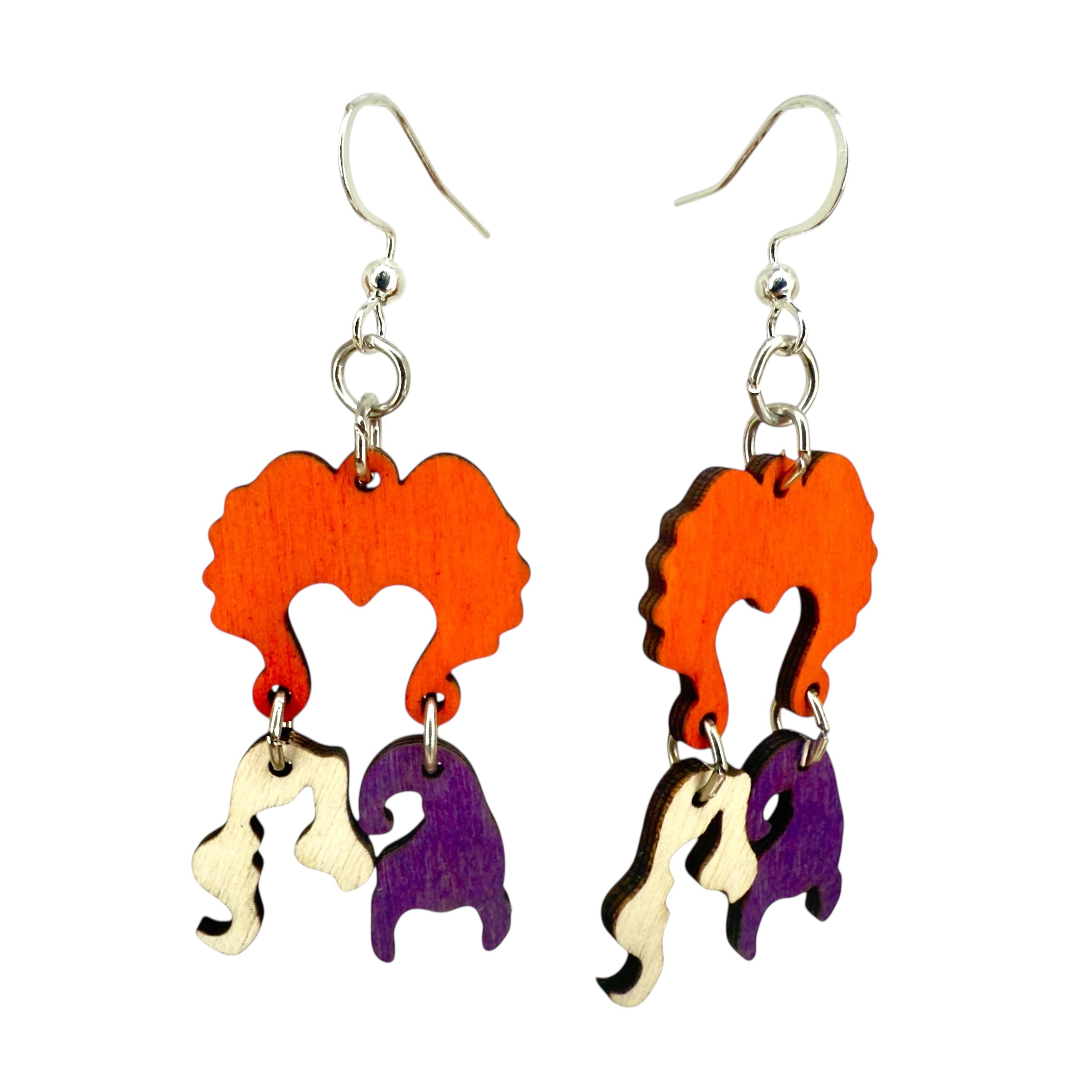 Hocus Pocus Witch Earrings #1870
