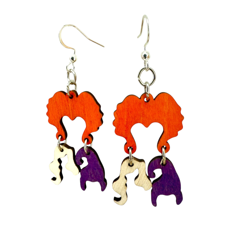 Hocus Pocus Witch Earrings #1870
