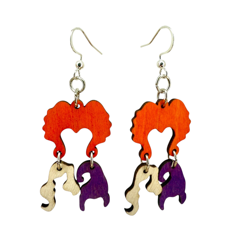 Hocus Pocus Witch Earrings #1870
