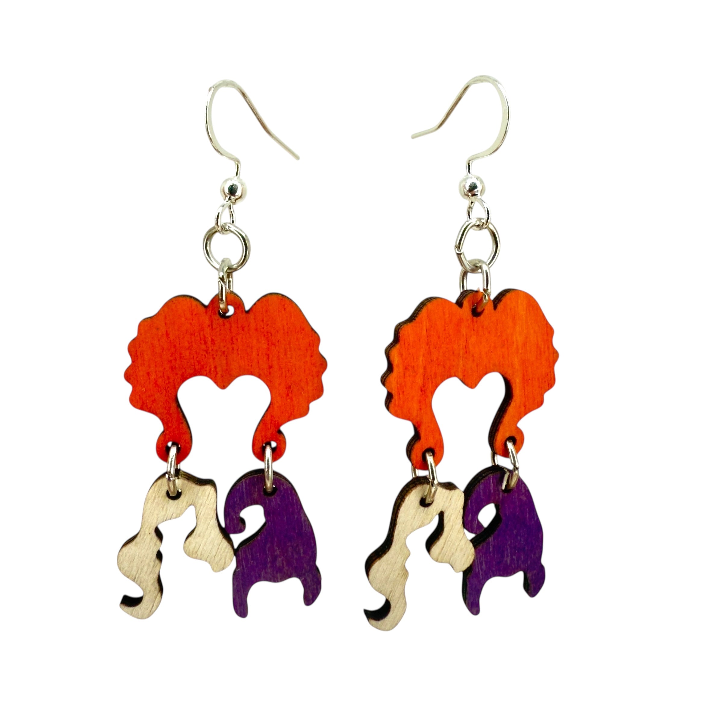 Hocus Pocus Witch Earrings #1870