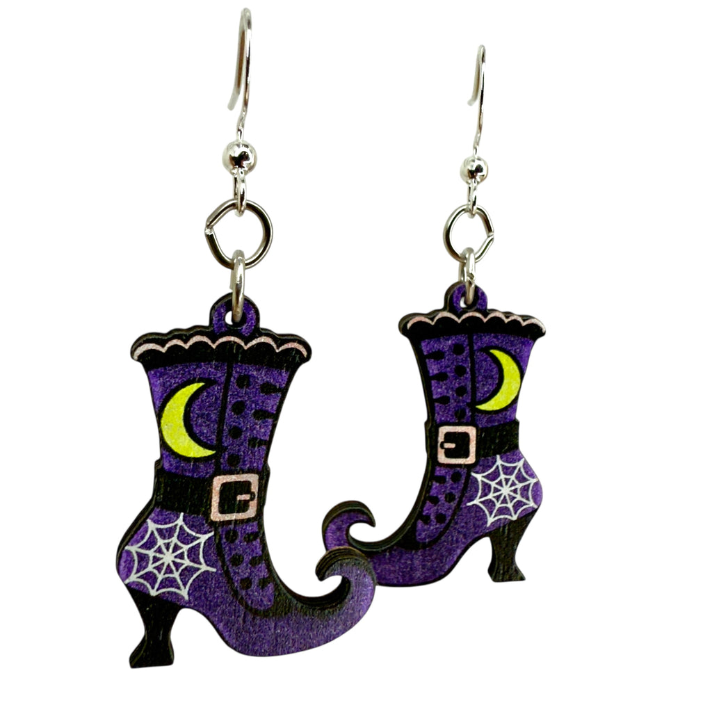 Witch Boot Earrings #1873
