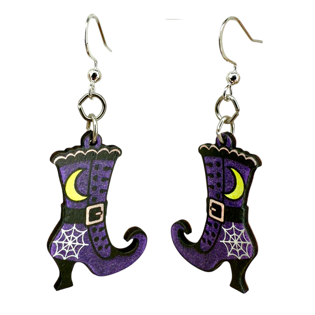 Witch Boot Earrings #1873