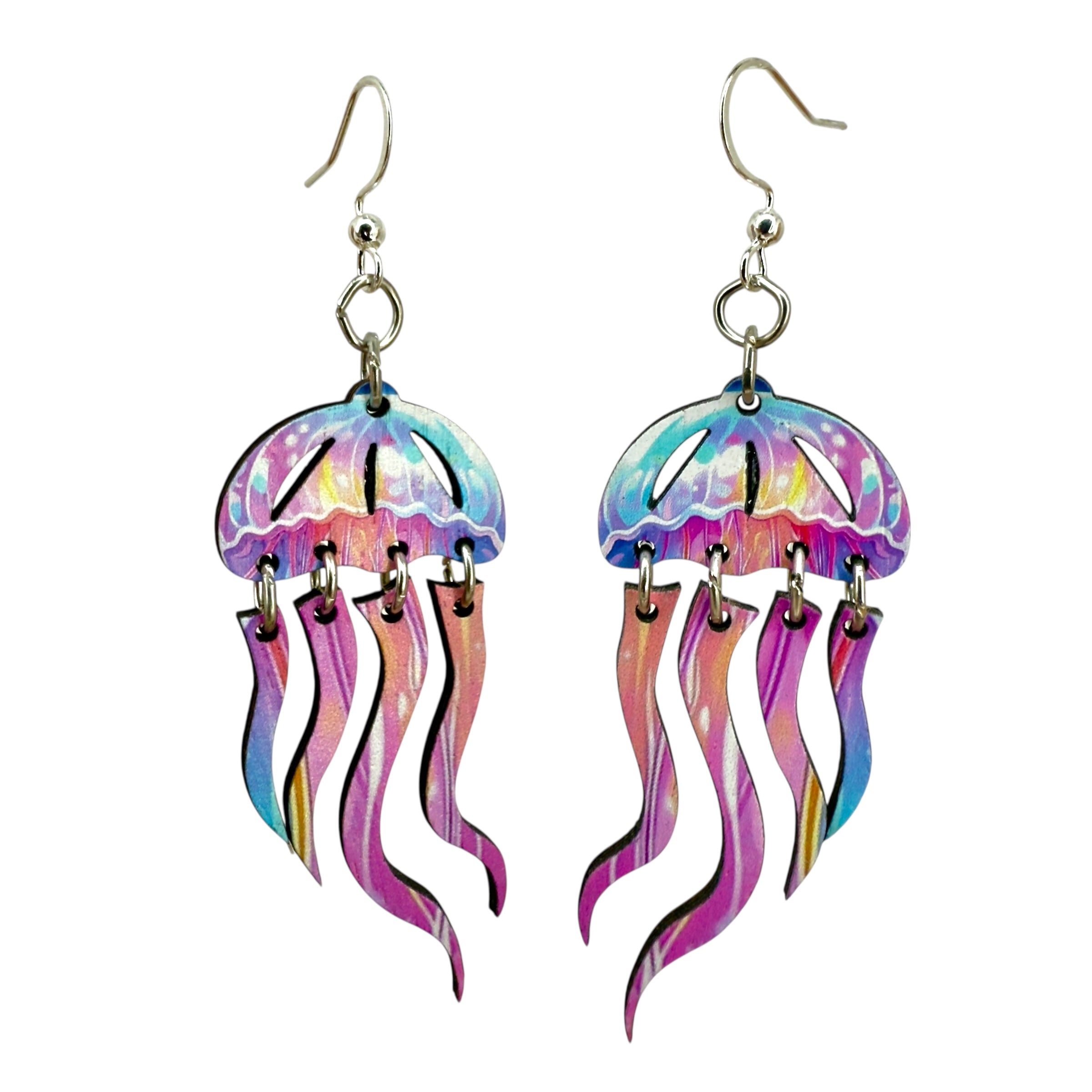 Jellyfish Dangle Earrings #1865