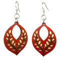 Holly Berry Christmas Earrings #1879