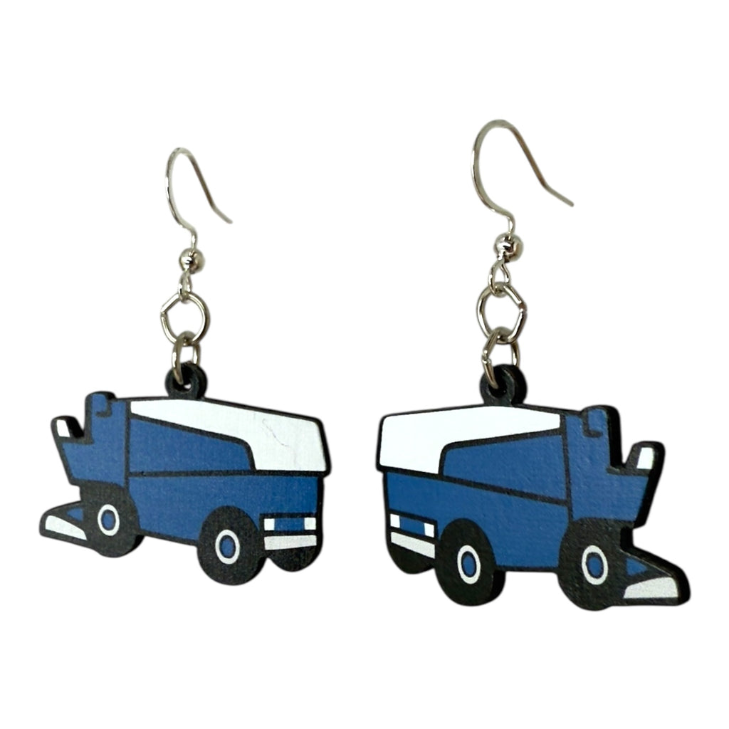 Zamboni Earrings #1885