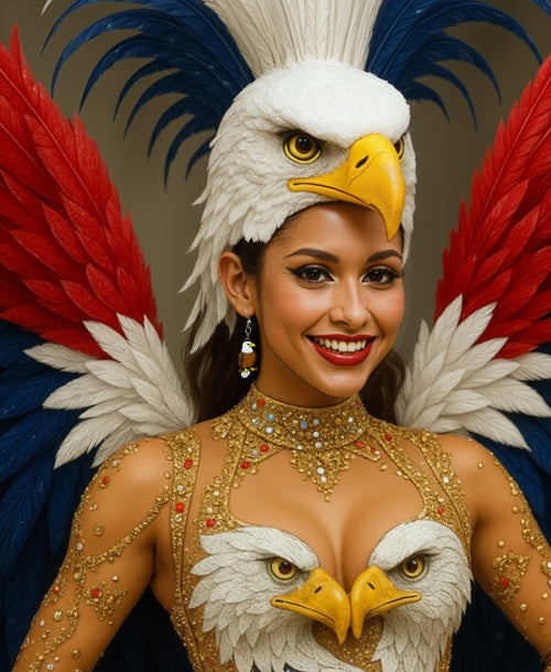 Bald Eagle Earrings #1886