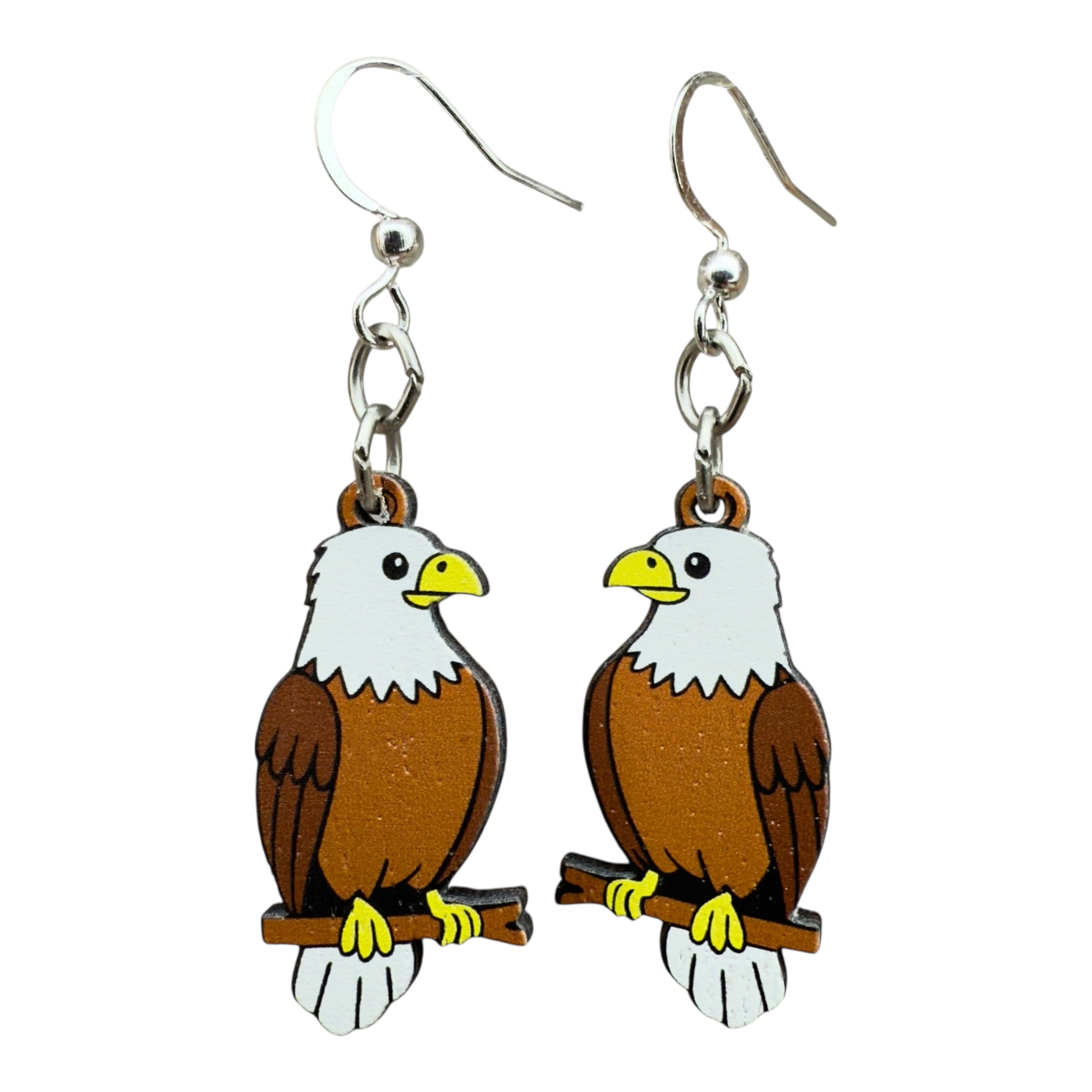 Bald Eagle Earrings #1886