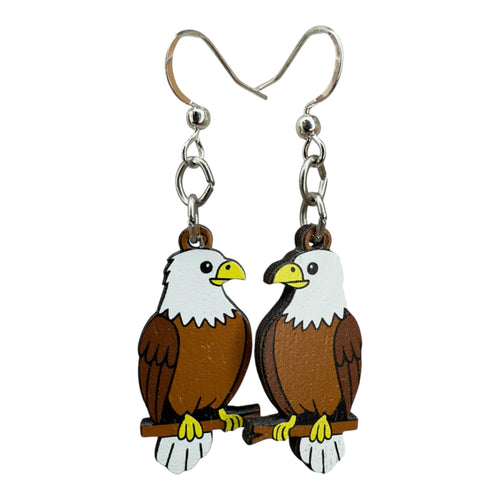 Bald Eagle Earrings #1886