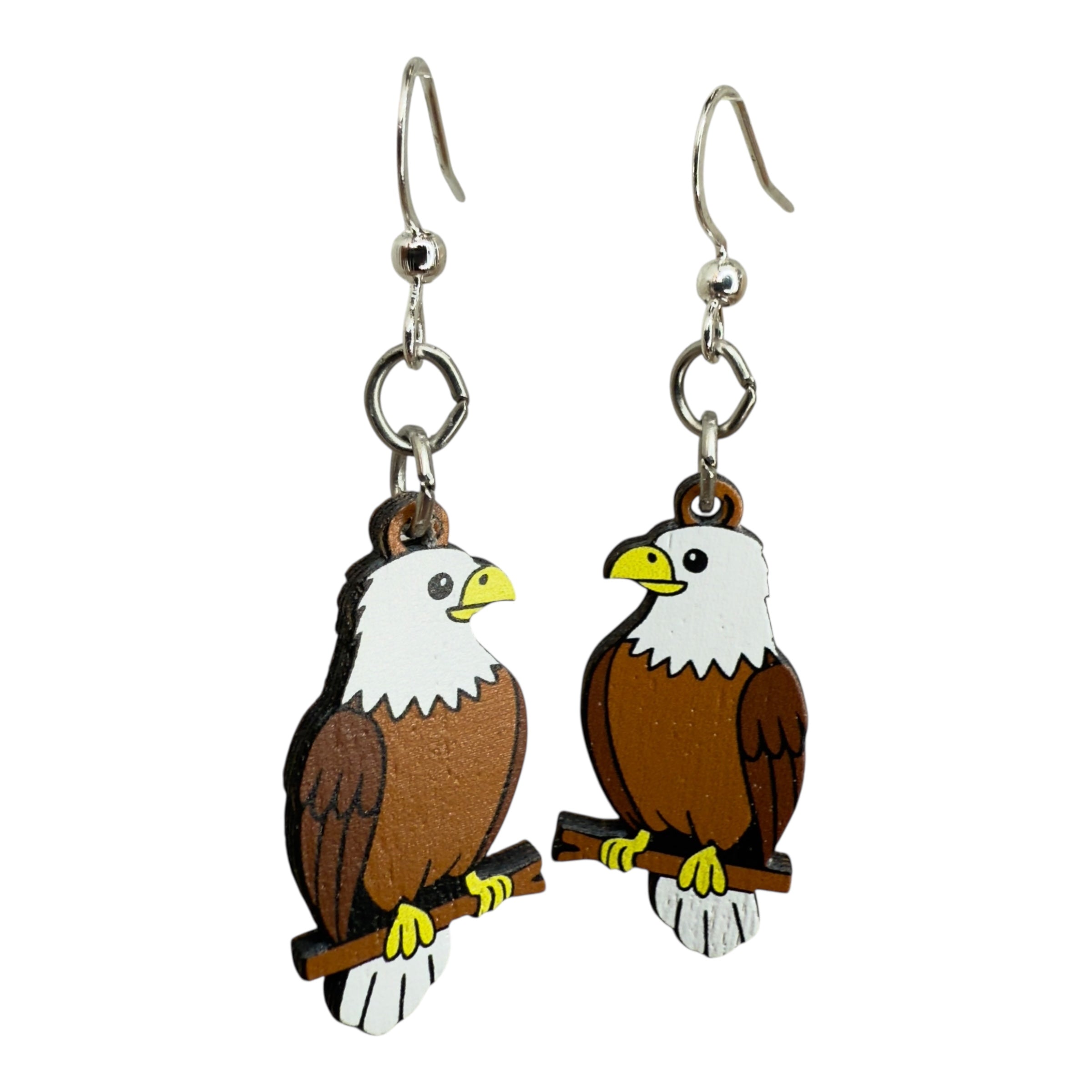 Bald Eagle Earrings #1886