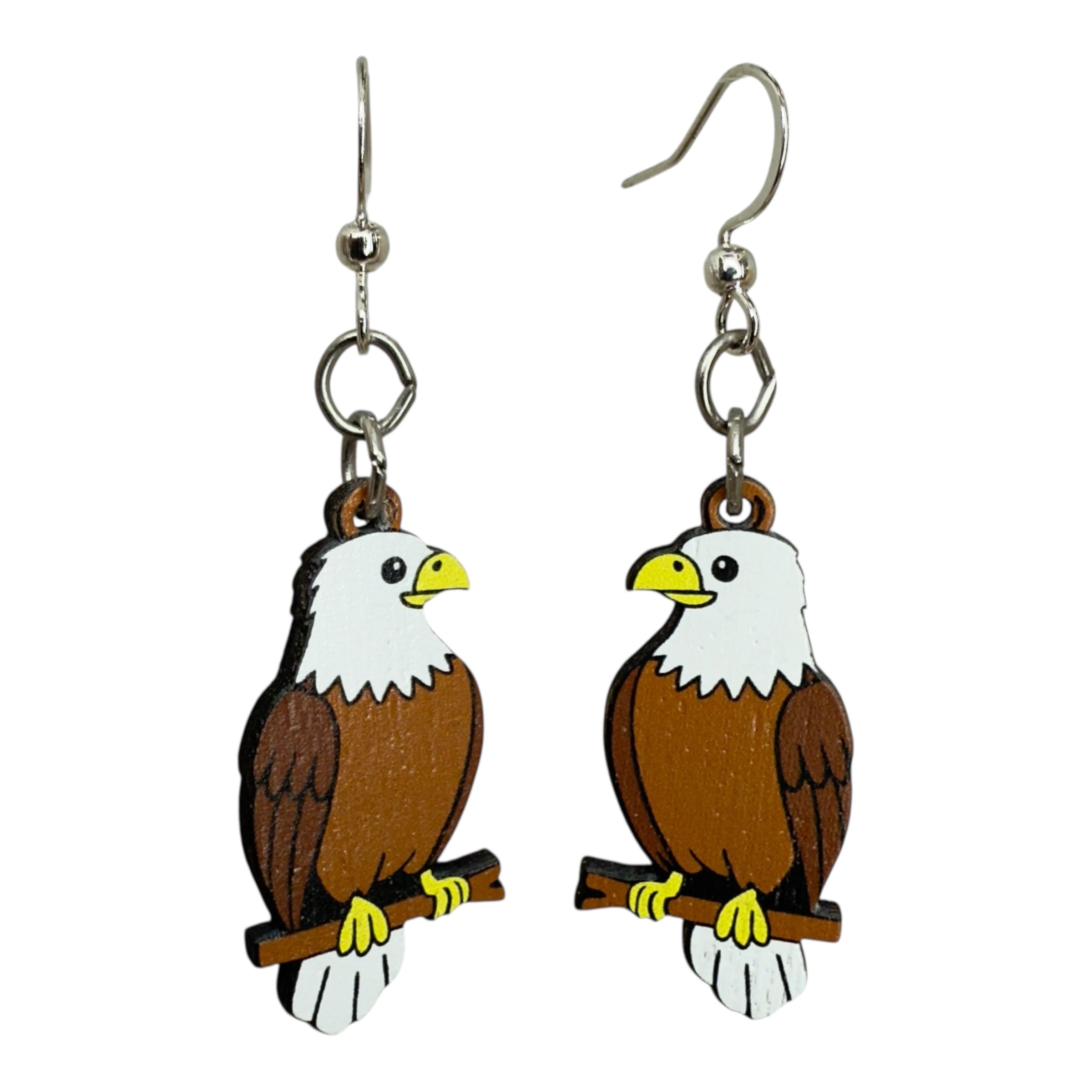 Bald Eagle Earrings #1886