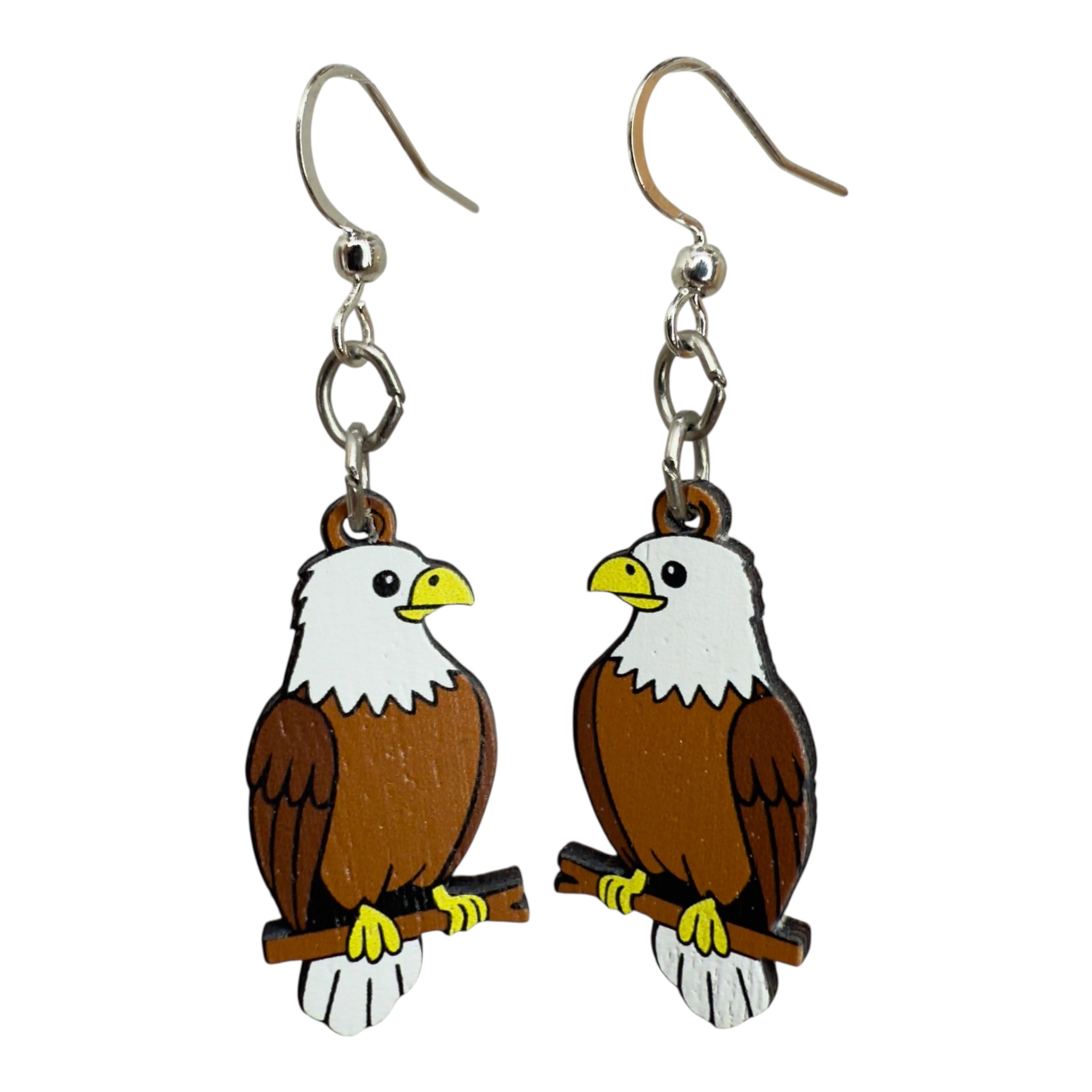 Bald Eagle Earrings #1886