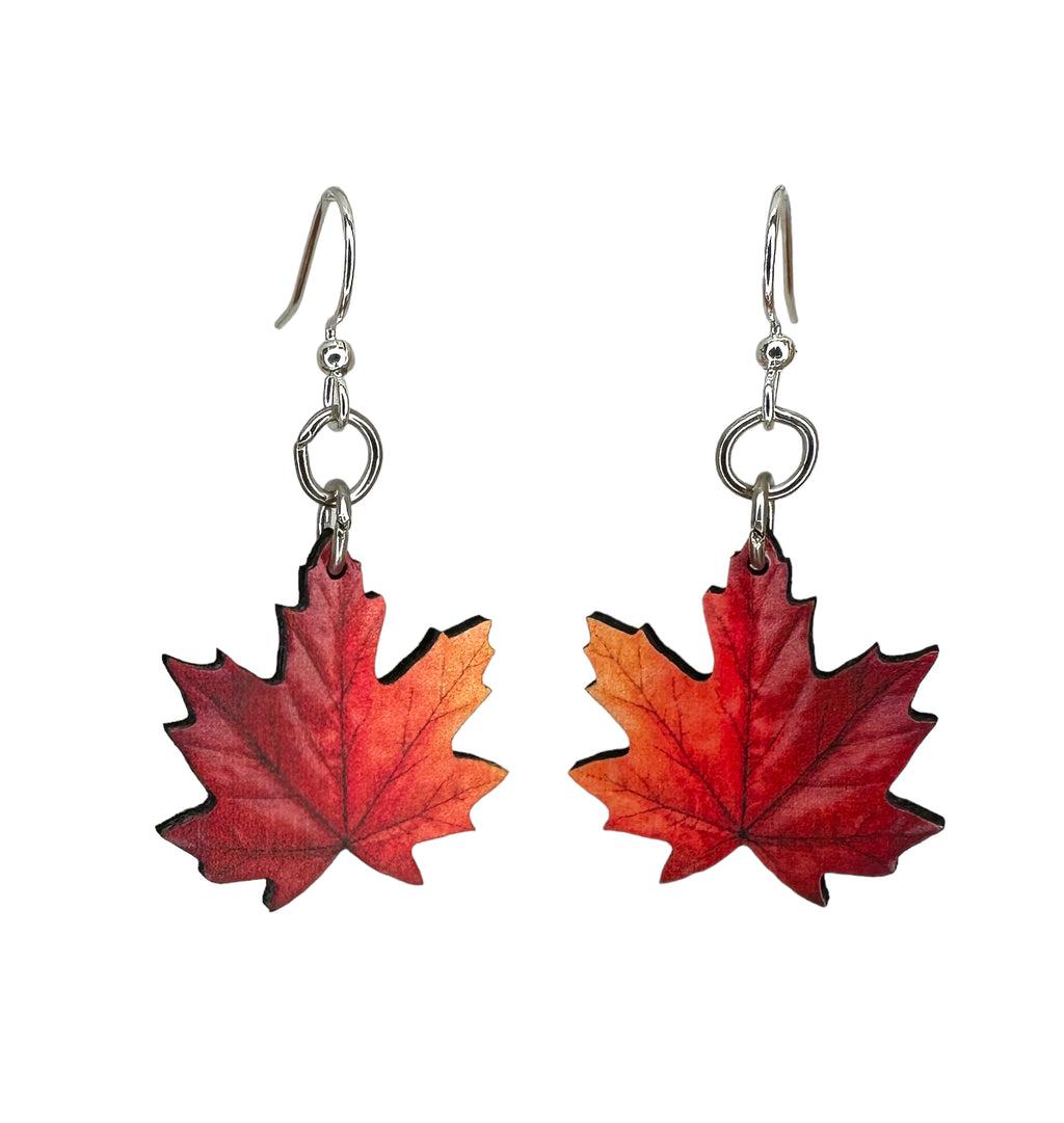 Maple Leaf Blossom Earrings #199