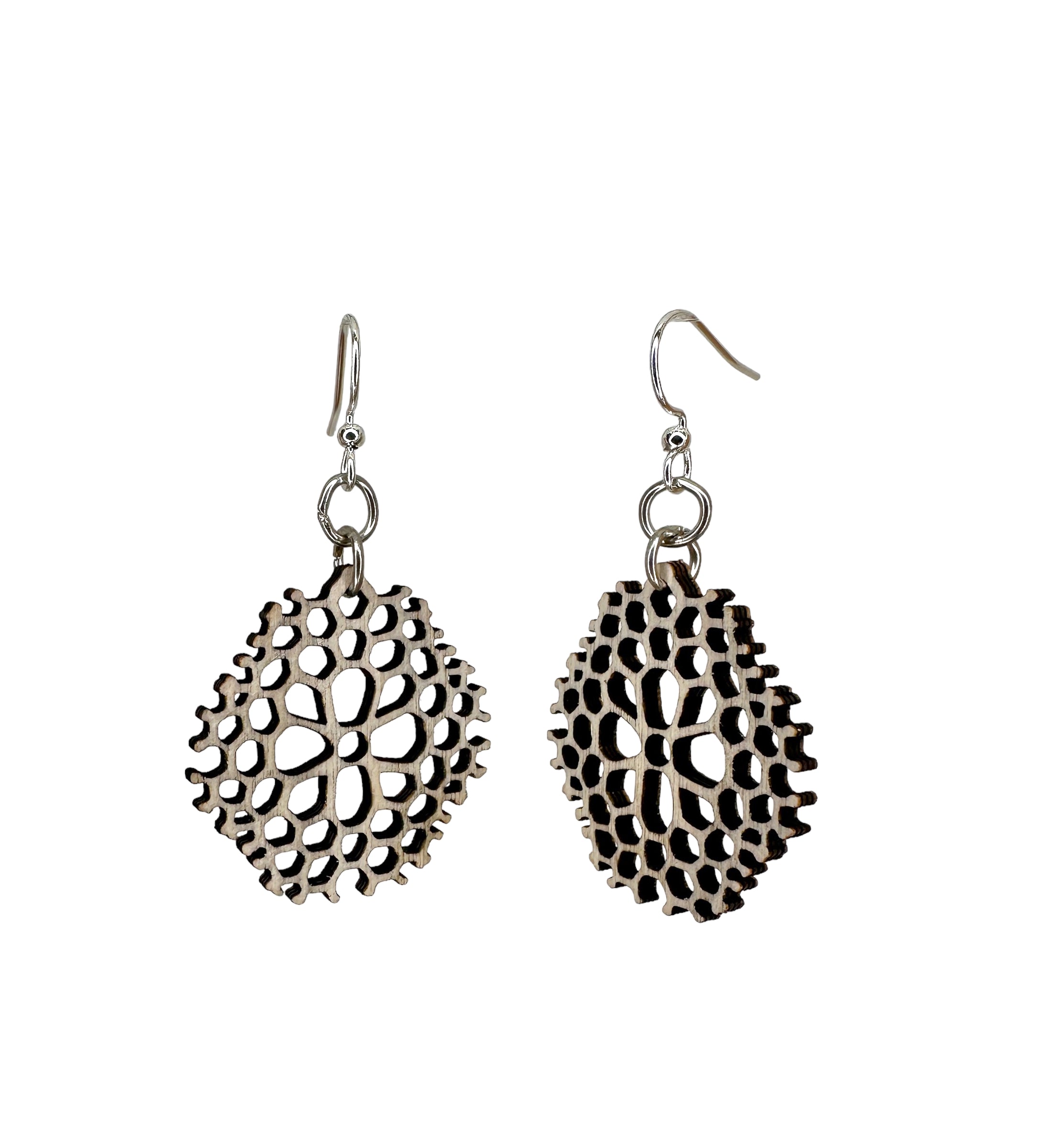 Coral Blossom Earrings #211