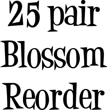 25 Blossom  Earring Re-fill