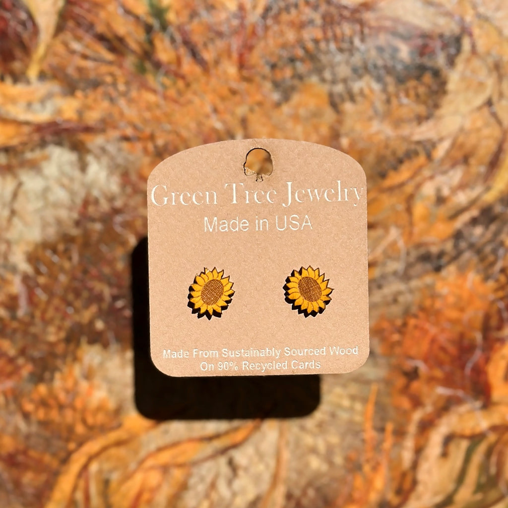 Sunflower Stud Earrings #3007